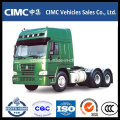 China HOWO 6X4 420HP Traktor Kopf für Abschleppen Container Semi Trailer